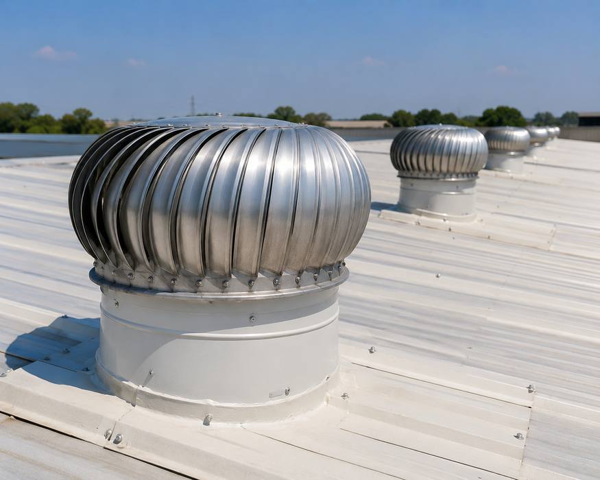 Turbo roof ventilator
